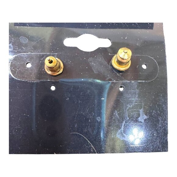 Vtg Coral Earrings Delicate Dangle Drop Boho Peach Avant Garde Retro Vintage - Picture 2 of 8